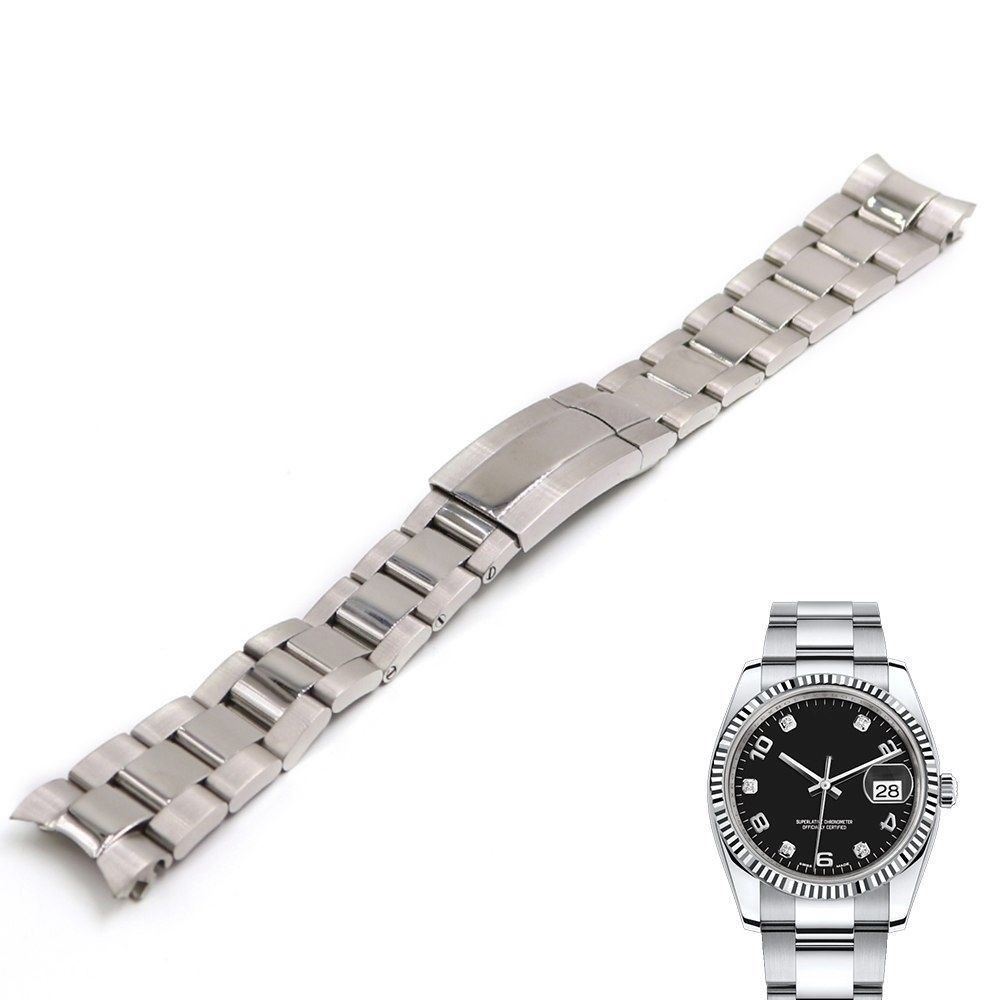 Silver Strap Bracelet for Rolex 